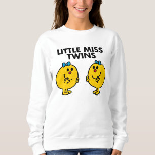 Sweatshirt Little Miss Twins Deux très amusants