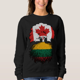 Sweatshirt Lituanie Lituanie Canada - Racines d'arbres du Can