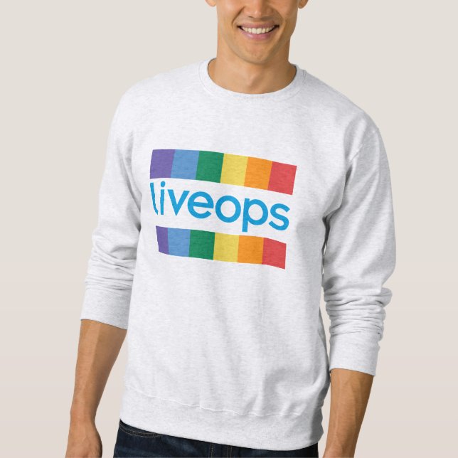 Sweatshirt Liveops "Fierté" (Devant)