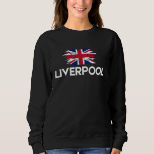 Sweatshirt Liverpool City Women Men Royaume-Uni Ville Papa E