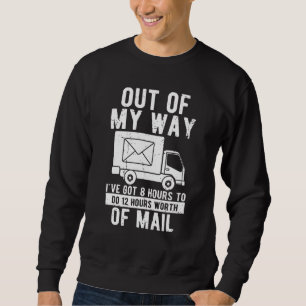 Sweatshirt Livraisons humoristiques Chauffeur Delivery Worker