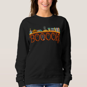 Sweatshirt Livres Ghost Boo Lire Livres Bibliothèque Enseigna