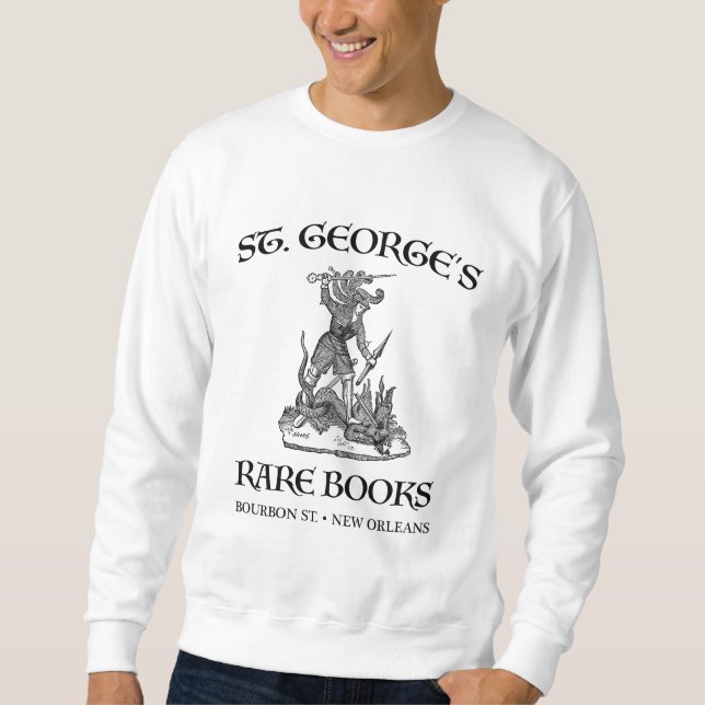 Sweatshirt Livres rares de St. George (Devant)