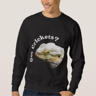 Sweatshirt Lizard de Dragon Arboré Crickets Reptile Pagone