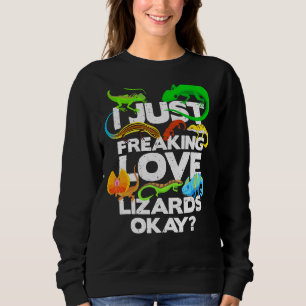 Sweatshirt Lizard Reptile Lizard