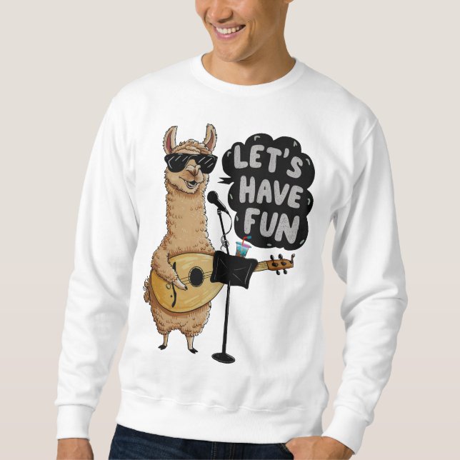 Sweatshirt Llama (Devant)