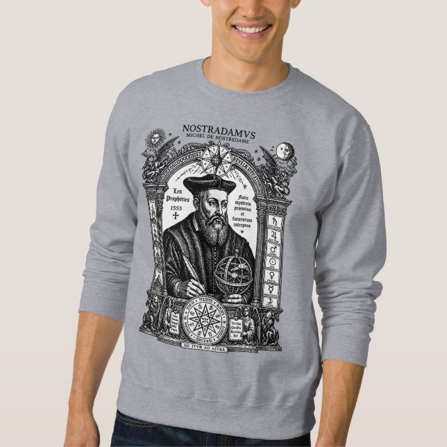 Sweatshirt L'observateur des étoiles goétique (Devant)
