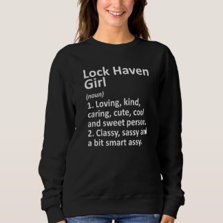 Sweatshirt Lock Haven Girl Pa Pennsylvania City Home Roots