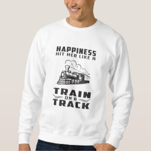 Sweatshirt Locomotive Trains Chemin de Fer Conducteur Idée ca