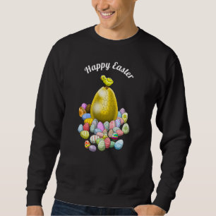 Sweatshirt L'œuf de Pâques du poussin de Pâques