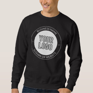 Sweatshirt Logo d'entreprise ou Modèle de texte de conception