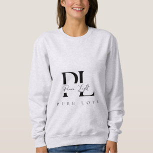 Sweatshirt Logo Peace Light – Amour Pur