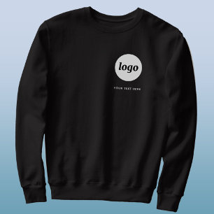 Sweatshirt Logo simple et texte Business Crest promotionnel