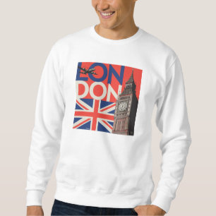 Sweatshirt Londres Big Ben Angleterre