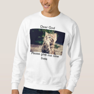 Sweatshirt Longue pièce en t de douille des neuf vies