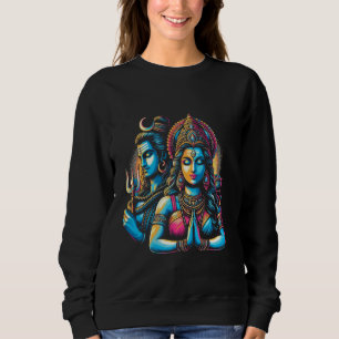 Sweatshirt Lord Shiva Durga Hindu Dieu Mahadeva Goddes