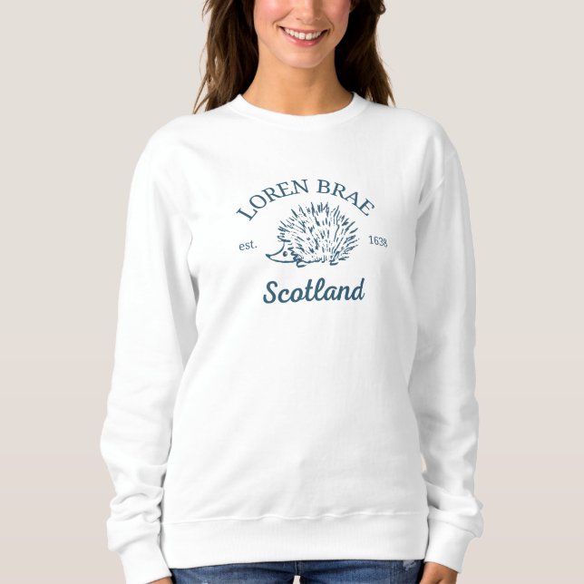Sweatshirt Loren Brae Hedgie (Devant)