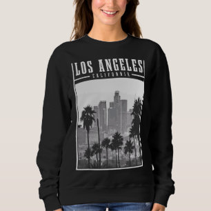 Sweatshirt Los Angeles California La Skyline Vintage Pride 1
