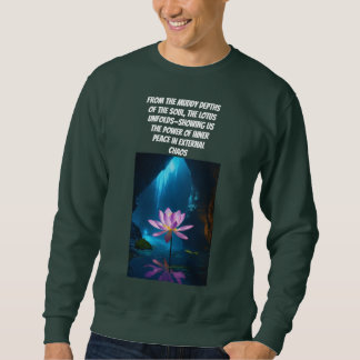 Sweatshirt LOTUS design coloré par RIVA_FASHIONSTORE