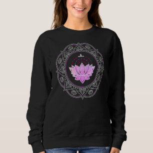 Sweatshirt Lotus Mandala Yoga Lotus Lotus Lotus