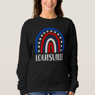 Sweatshirt Louisville Kentucky Pour les femmes que j'aime Lo
