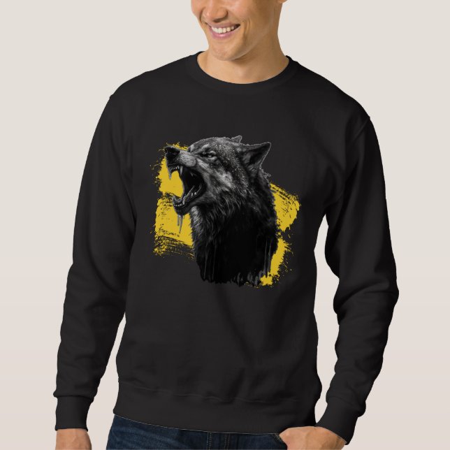 SWEATSHIRT LOUP  (Devant)