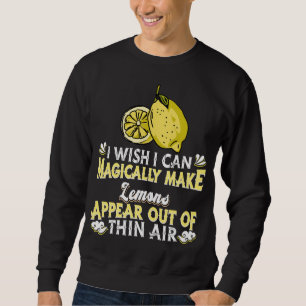 Sweatshirt Louveur de fruits Citrons - Magic Fruitari