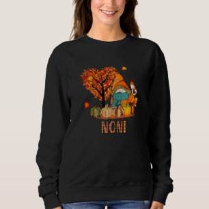 Sweatshirt Love Fall Gnomes Noni Halloween Pumpki Grand-mère