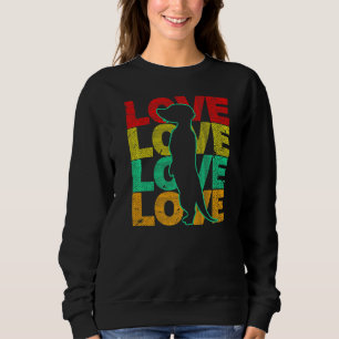 Sweatshirt Love Meerkat Suricate Wilderness Afrique Animaux Z