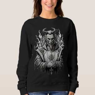 Sweatshirt Lucifer Satan Occulte Beelzebub Démon