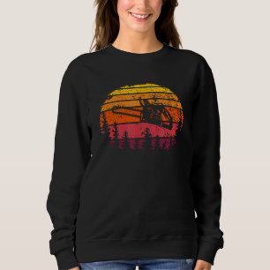 Sweatshirt Lumberjack Chaîne Vis Retro Vintage