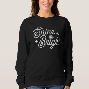 Sweatshirt Lumineuse manuscrite script Motivationnel