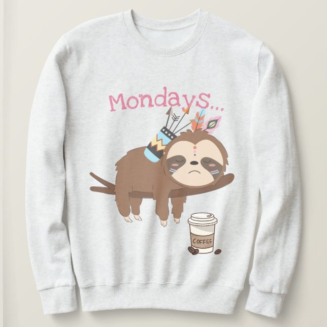Sweatshirt Lundi (Design devant)