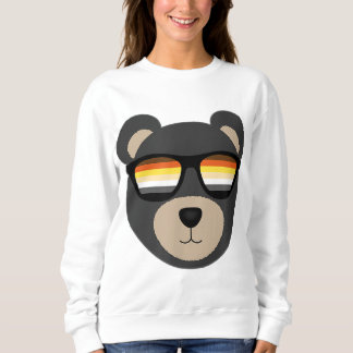 Sweatshirt Lunettes de soleil de l'ours gay