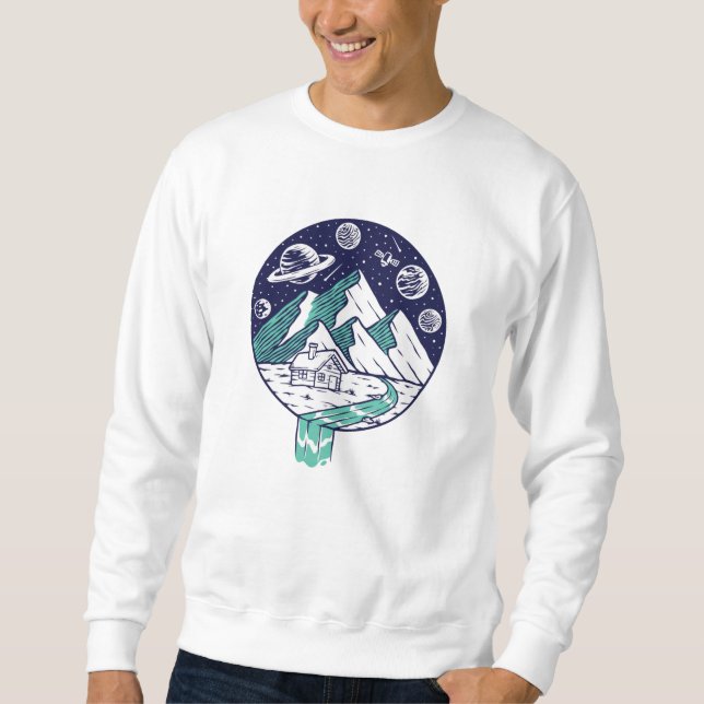 Sweatshirt L'univers (Devant)