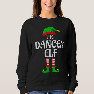 Sweatshirt Lutin danseur pyjama de Noël de famille assorti