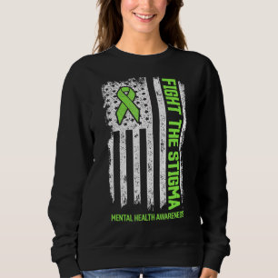 Sweatshirt Lutte de sensibilisation à la santé mentale La sti