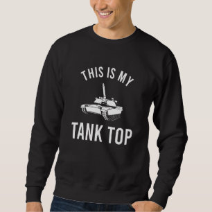 Sweatshirt M1 Abrams C'Est Mon Char Sarcastique