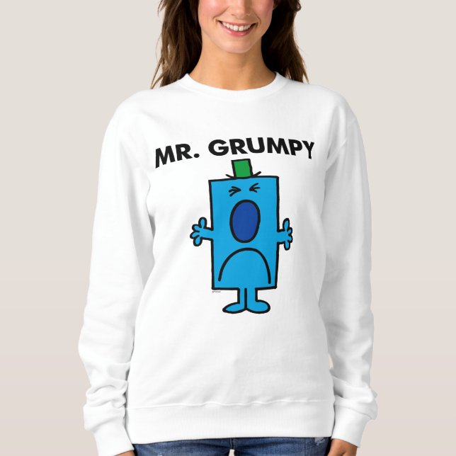 Sweatshirt M. Grumpy | Face de givre (Devant)