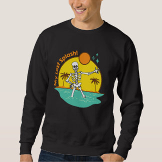 Sweatshirt Ma dernière mariée squelette de Splash Beach Bache