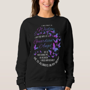 Sweatshirt Ma Guardia Est La Grippe De La Chemise Veuve Pour
