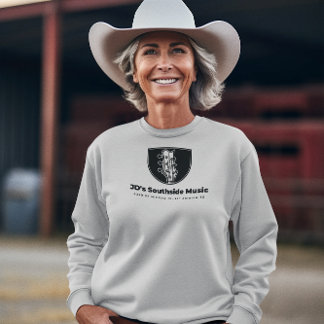Sweatshirt Magasin de musique du côté sud de JD avec adresse