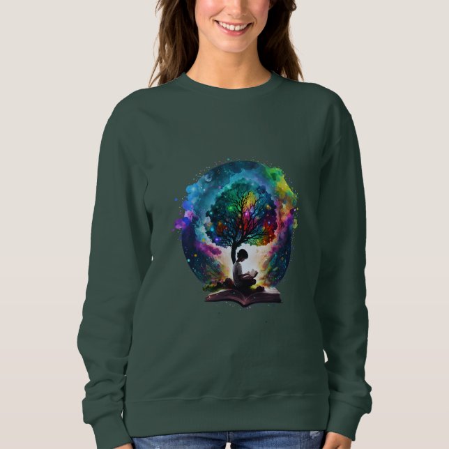 Sweatshirt Magic book (Devant)
