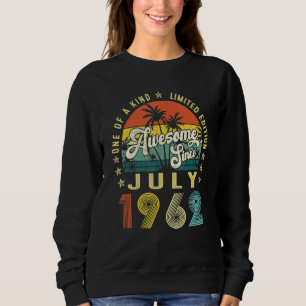 Sweatshirt Magnifique depuis juillet 1962 Vintage 60ème anniv