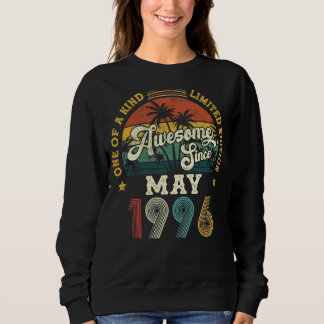 Sweatshirt Magnifique depuis mai 1996 Vintage 26ème anniversa