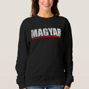 Sweatshirt Magyar Hongrie Vintage hongrois