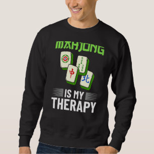 Sweatshirt Mahjong Jeu Cartes de table Joueur Tile Américain