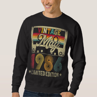 Sweatshirt Mai 1986 36e anniversaire 36 ans