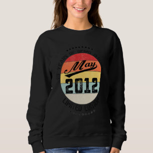 Sweatshirt Mai 2012 10e anniversaire 10 ans d'être génial