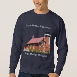 Sweatshirt maillot sombre du phare d'Eagle Harbor